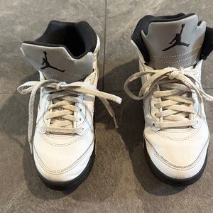 Jordan Black and White Sneakers